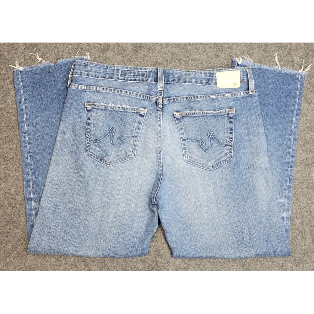 AG Adriano Goldschmied Light Blue Boyfriend Jeans